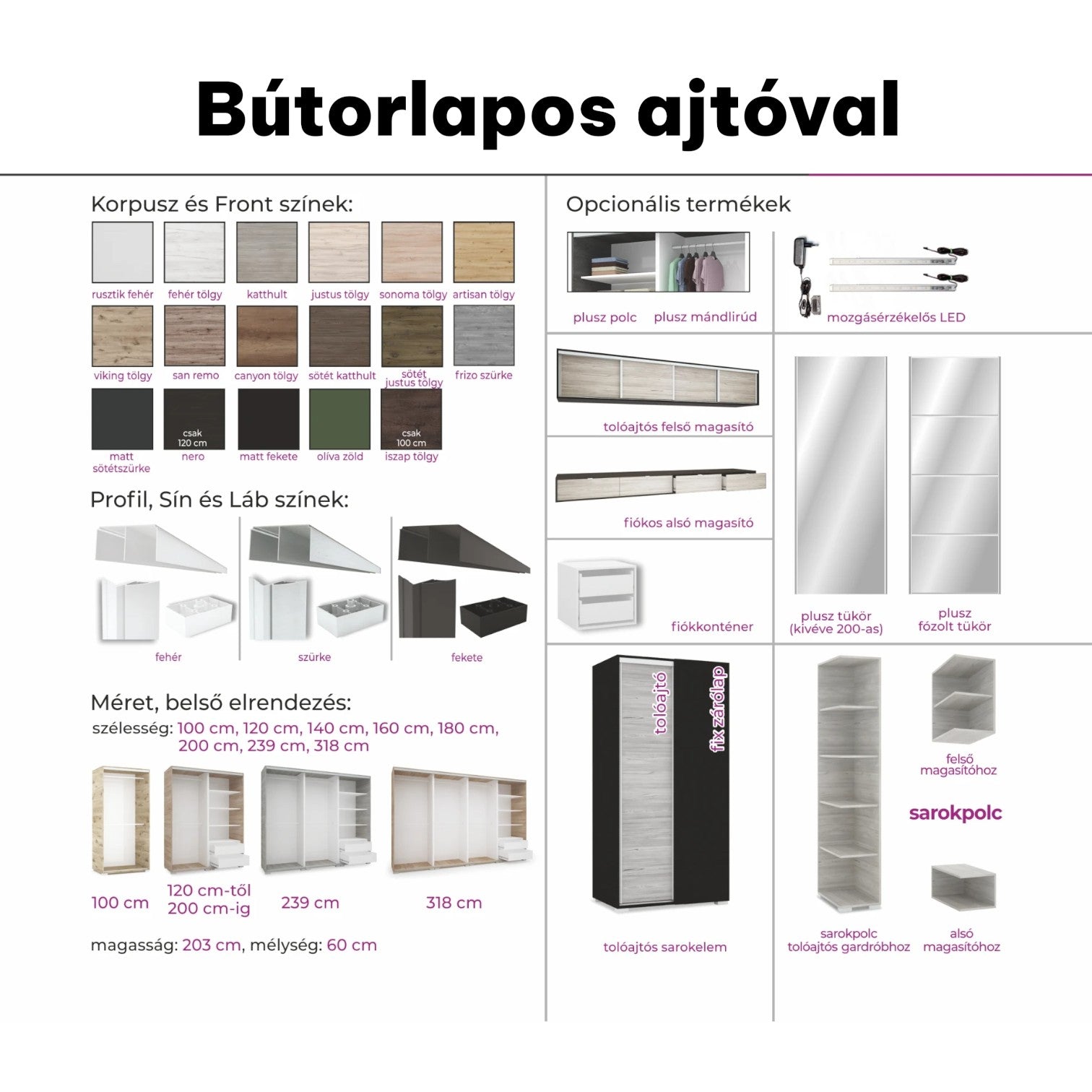 Bilboa gardrób