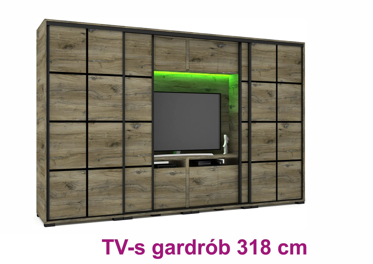Vistara TV-s gardróbok