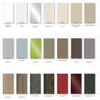 Grace konyha - Dark Green Soft, Light Gray Shagreen