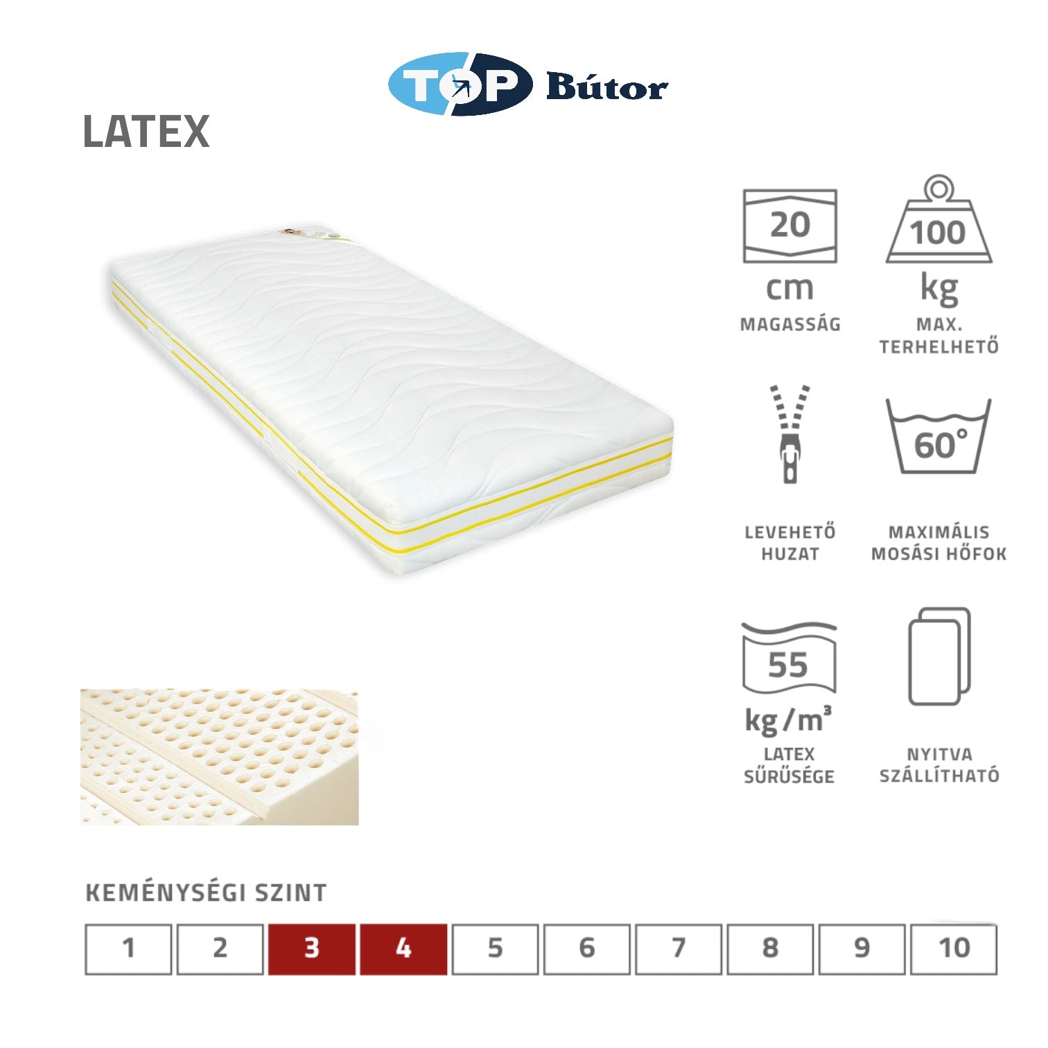 Latex matrac