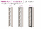 Polina vitrines polcos elem