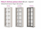 Polina vitrines polcos elem
