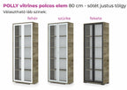 Polina vitrines polcos elem