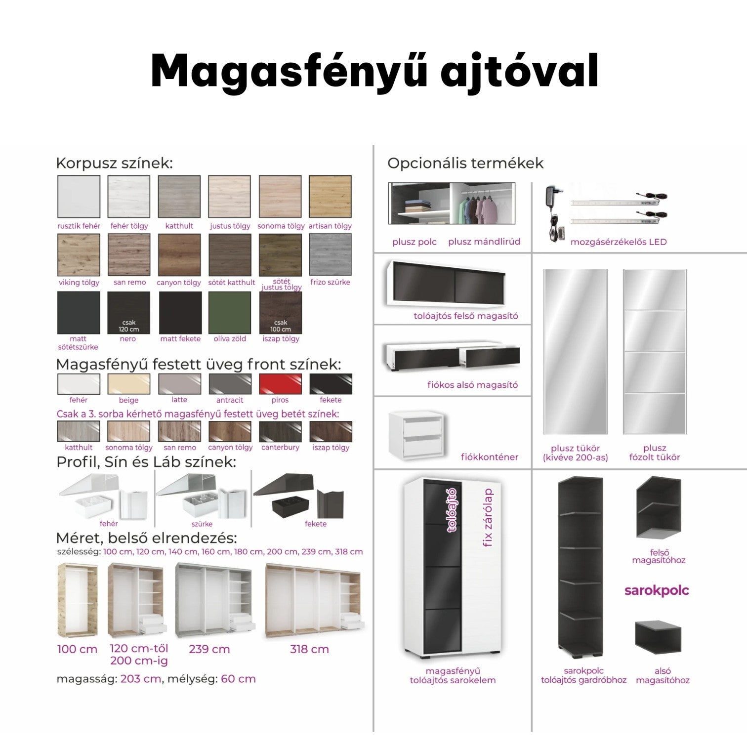 Bilboa gardrób