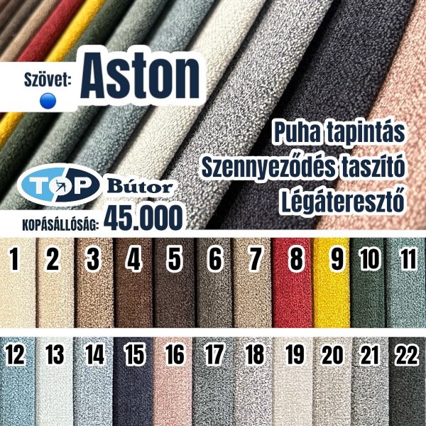 Aston szövet 🔵