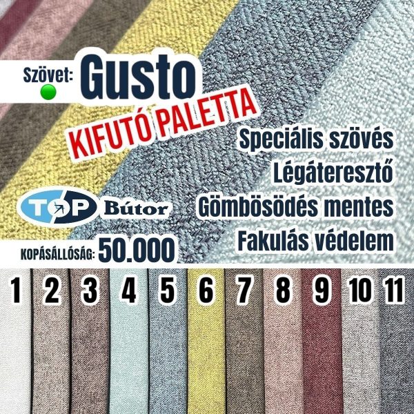 Gusto szövet 🟢