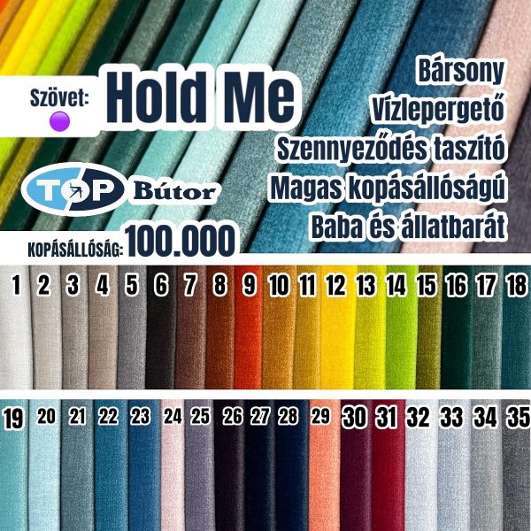Hold Me szövet 🟣