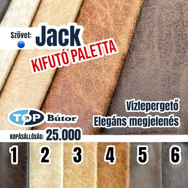 Jack bőr szövet 🔵