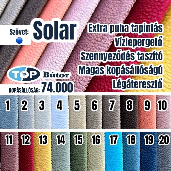 Solar szövet 🔵