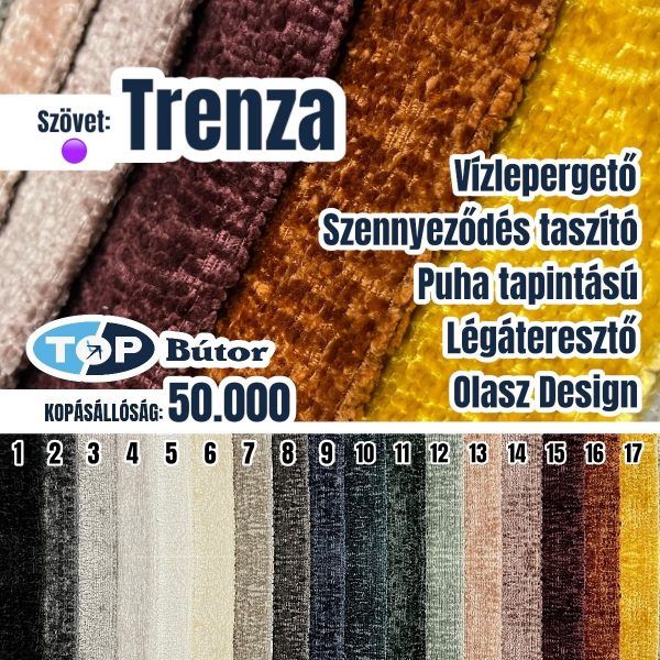 Trenza szövet 🟣
