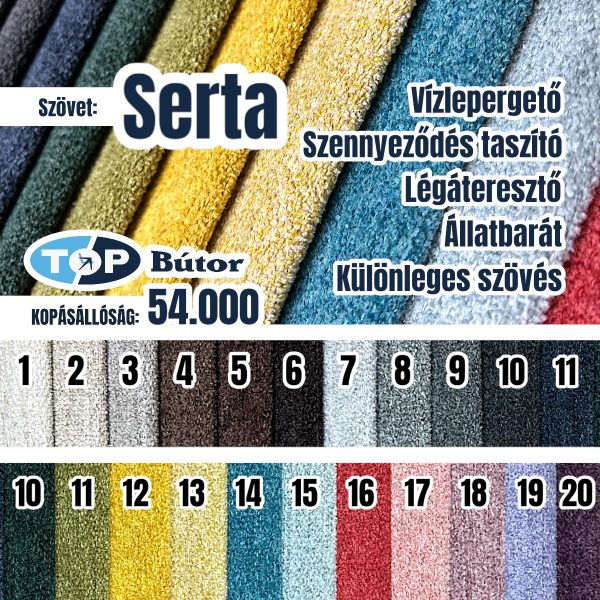 Triest franciaágy 🔵 Serta - Image 6