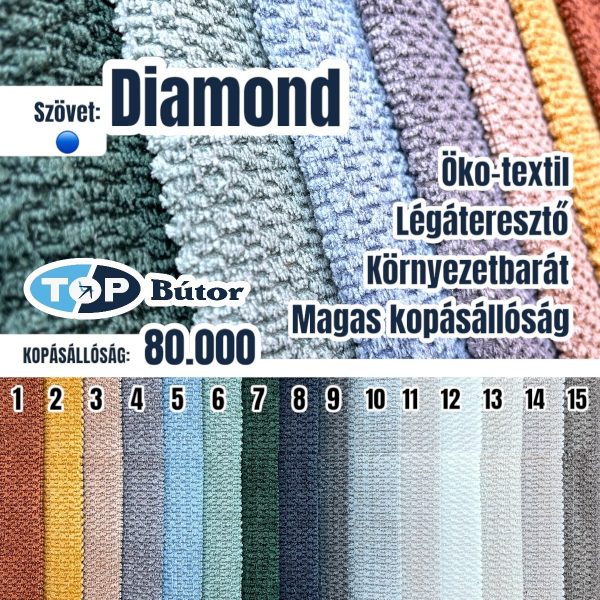 Diamond szövet 🔵