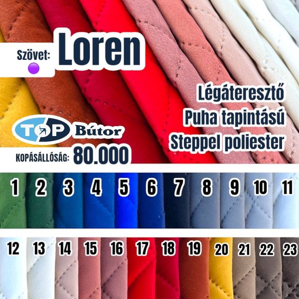 Loren szövet 🟣