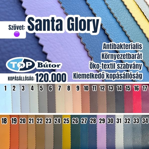 Santa Glory szövet 🟣
