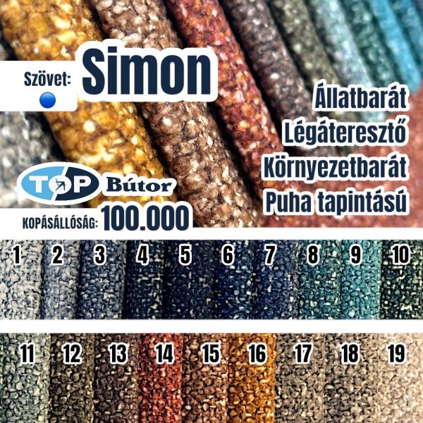 Simon szövet 🔵
