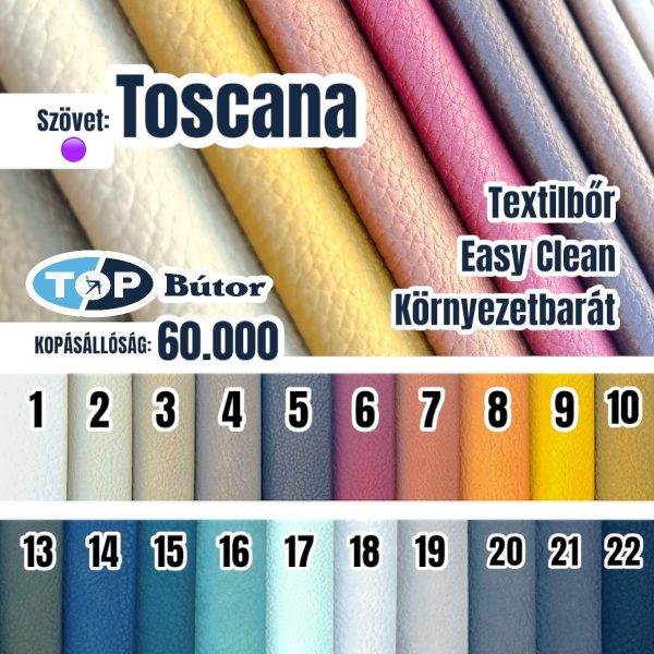 Toscana szövet 🟣