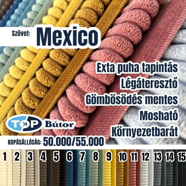 Freddy sarokkanapé 🔵 Mexico - Image 7